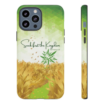 'Seek first the Kingdom' iPhone Cases