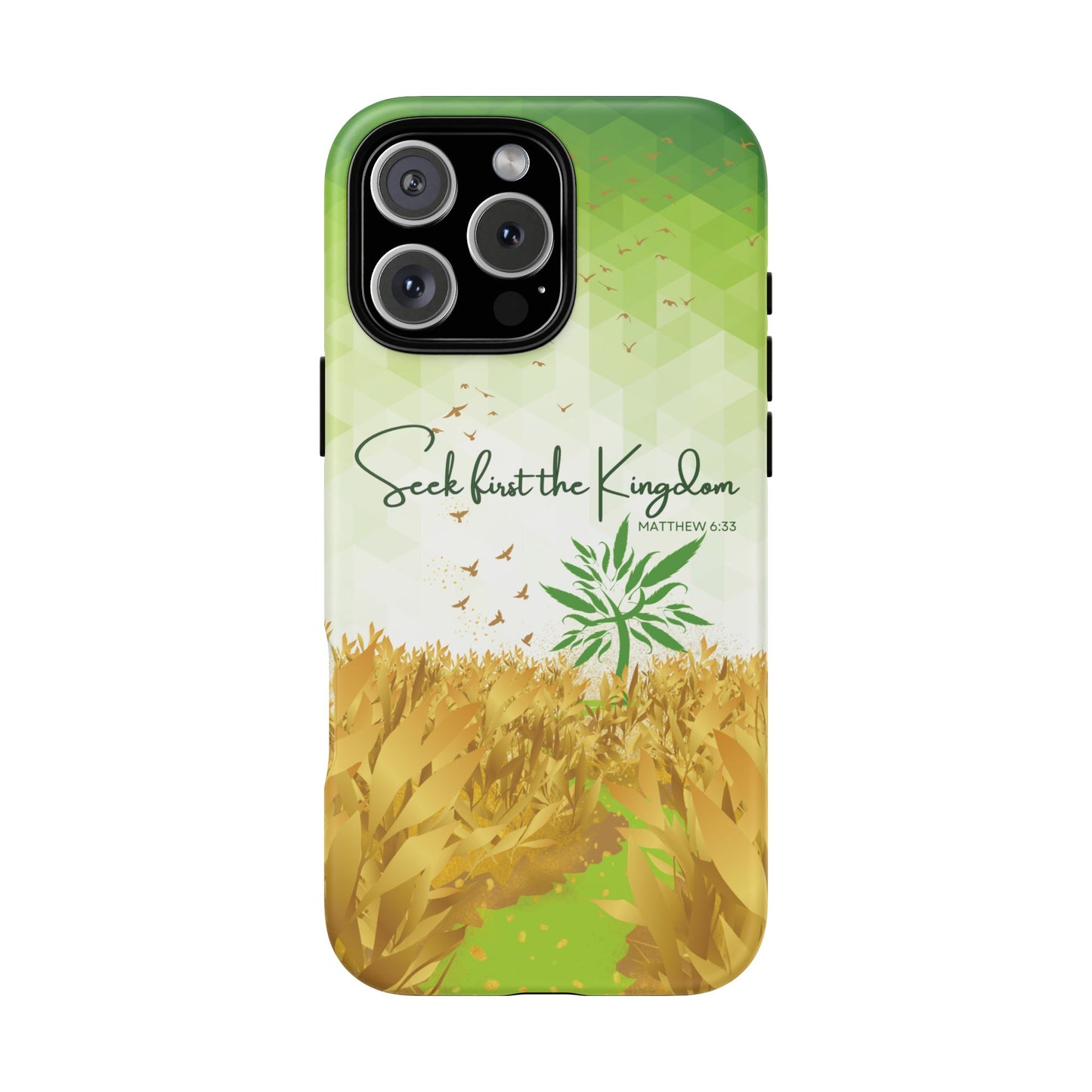 'Seek first the Kingdom' iPhone Cases