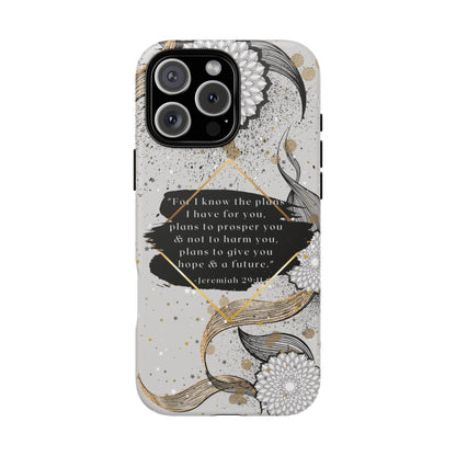 'God Knows the Plans He Has for You' iPhone Cases