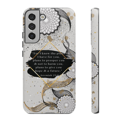 'God Knows the Plans He Has for You' Pixel & Samsung Cases