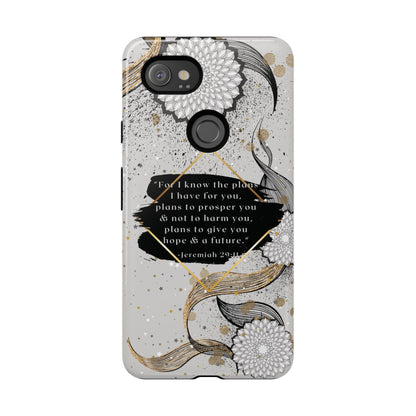 'God Knows the Plans He Has for You' Pixel & Samsung Cases