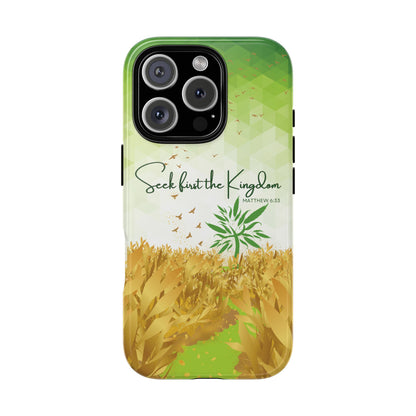 'Seek first the Kingdom' iPhone Cases