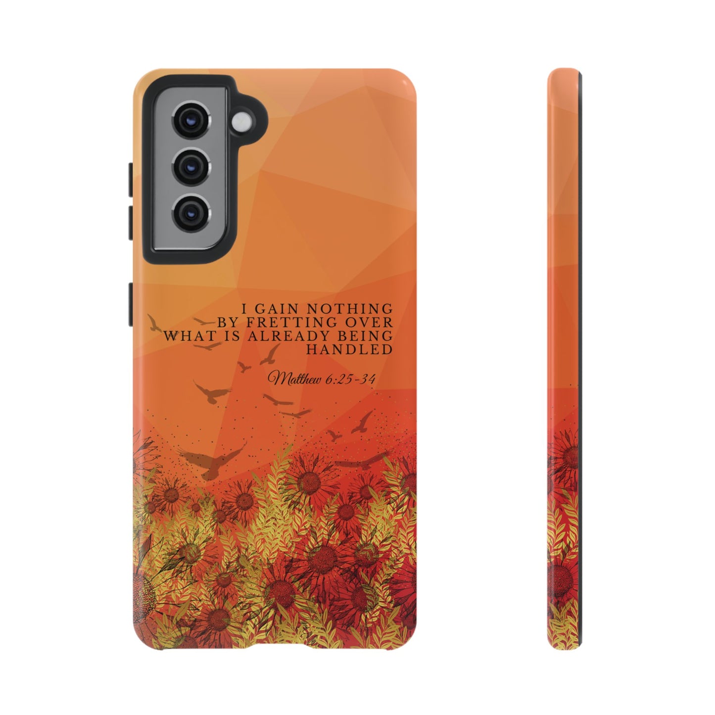 'I Gain Nothing by Fretting' Pixel & Samsung Cases