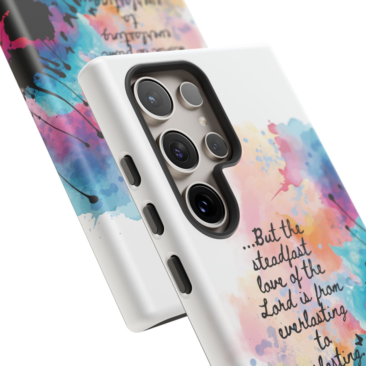 "Everlasting to Everlasting" Psalm 103:15–17, Galaxy & Pixel Cases