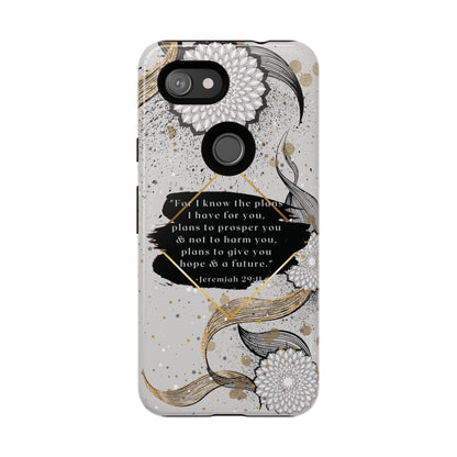 'God Knows the Plans He Has for You' Pixel & Samsung Cases