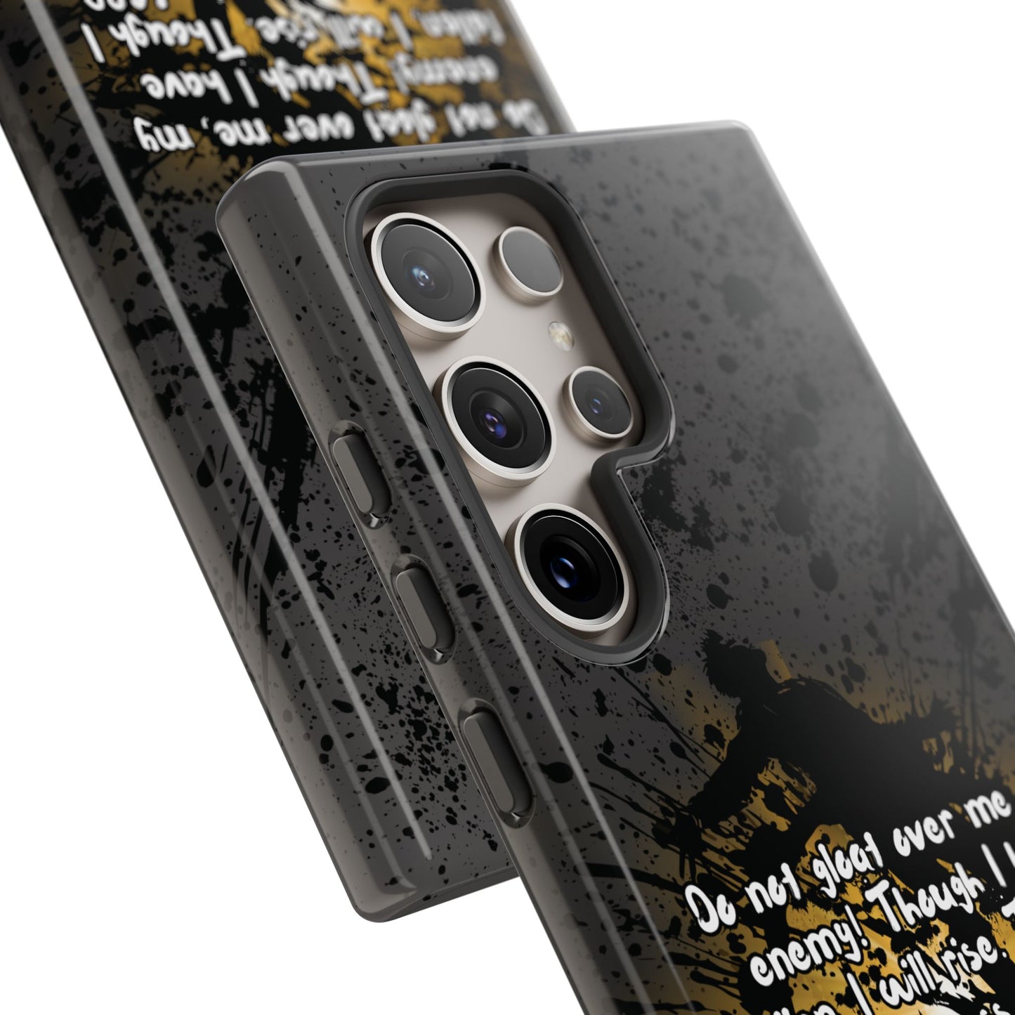 "Don't Gloat Over Me" Micah 7:8, Galaxy & Pixel Cases