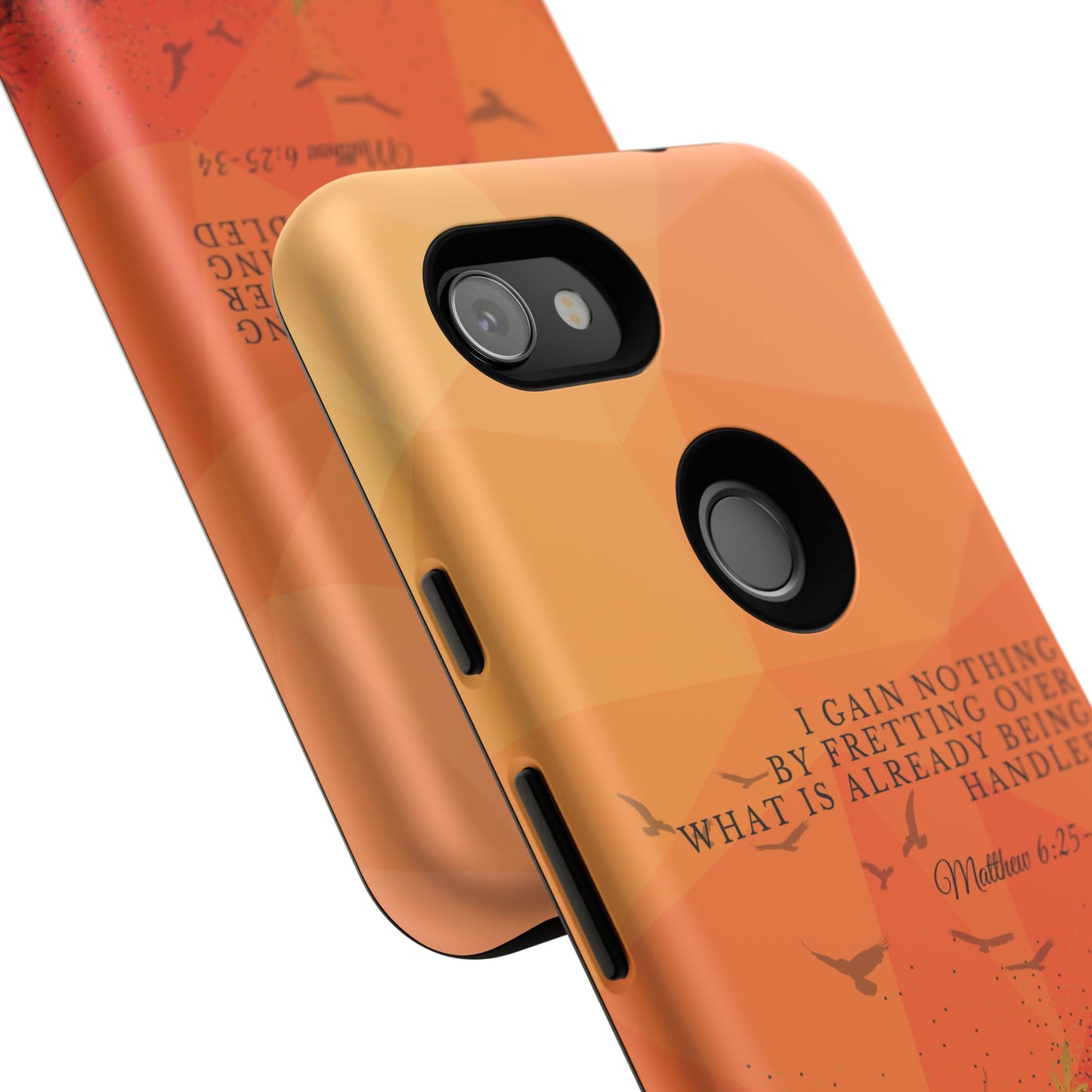 'I Gain Nothing by Fretting' Pixel & Samsung Cases