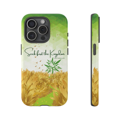 'Seek first the Kingdom' iPhone Cases