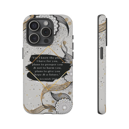 'God Knows the Plans He Has for You' iPhone Cases