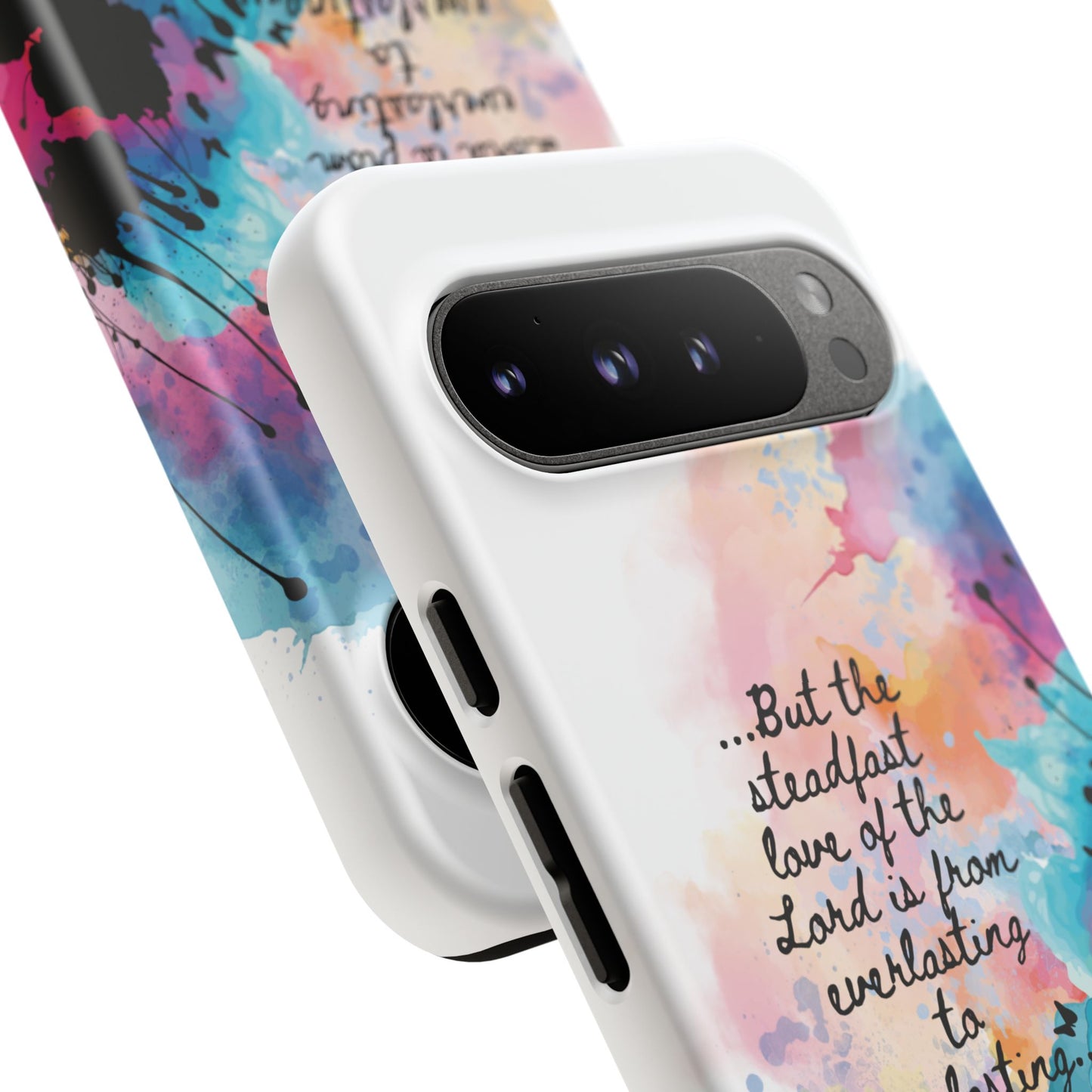 "Everlasting to Everlasting" Psalm 103:15–17, Galaxy & Pixel Cases