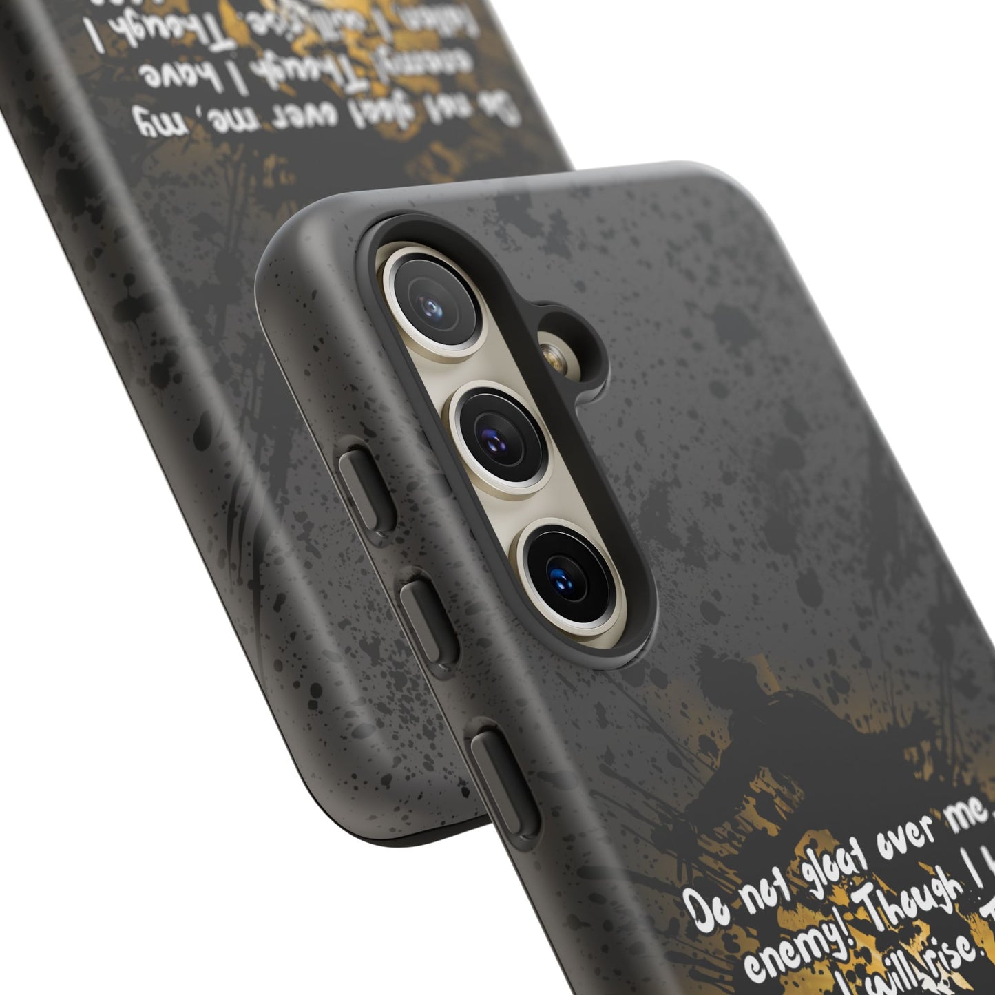 "Don't Gloat Over Me" Micah 7:8, Galaxy & Pixel Cases