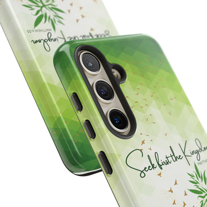 'Seek first the Kingdom' Pixel & Samsung Cases