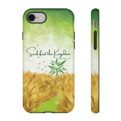 'Seek first the Kingdom' iPhone Cases