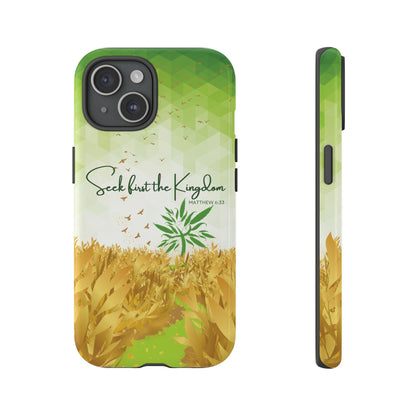 'Seek first the Kingdom' iPhone Cases