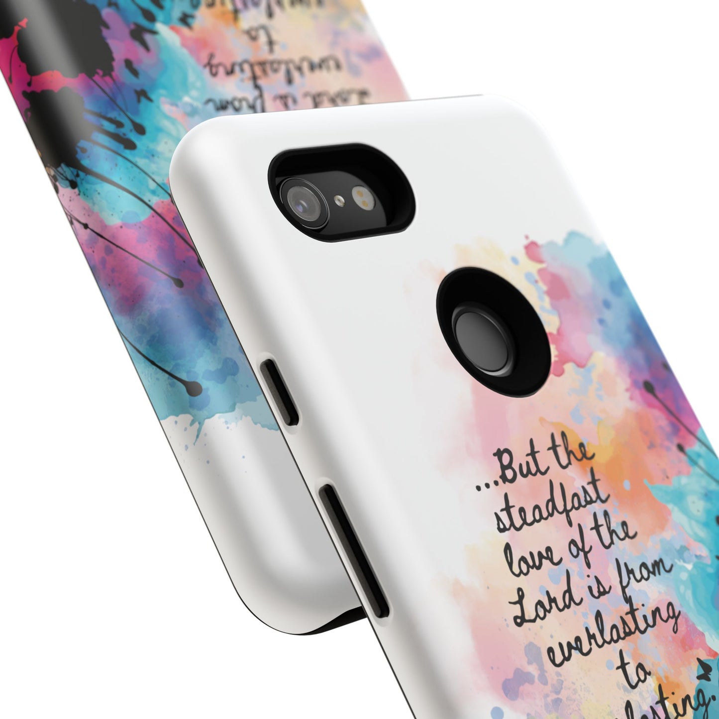 "Everlasting to Everlasting" Psalm 103:15–17, Galaxy & Pixel Cases