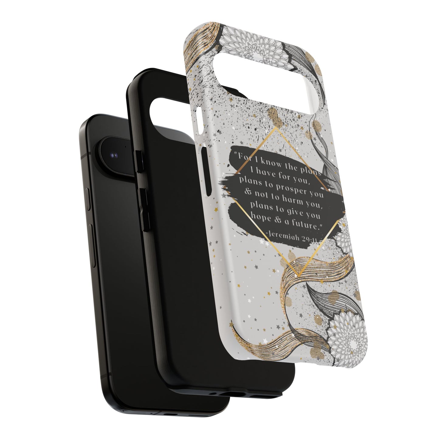 'God Knows the Plans He Has for You' Pixel & Samsung Cases