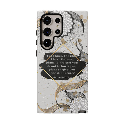 'God Knows the Plans He Has for You' Pixel & Samsung Cases