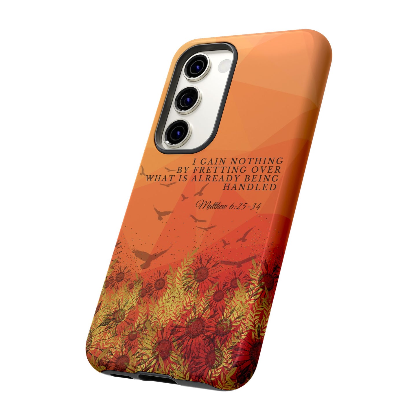 'I Gain Nothing by Fretting' Pixel & Samsung Cases