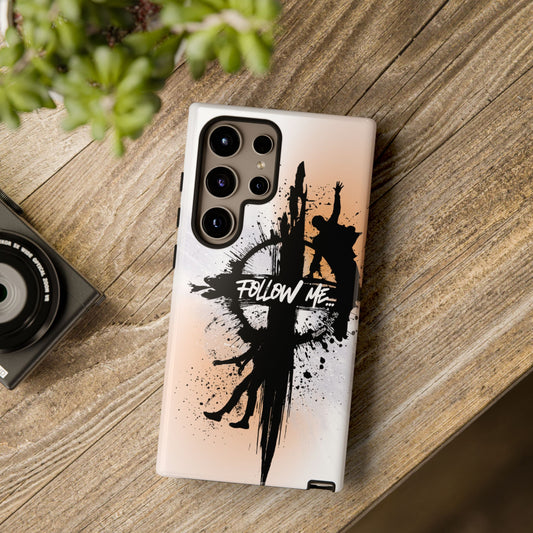 "Follow Me" Matthew 16:24-26, Galaxy & Pixel Cases