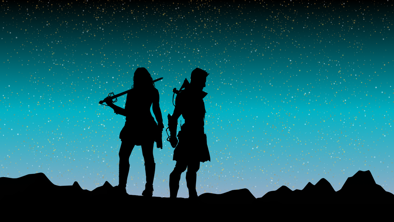 Correlate Comics Prayer Warrior Heros, Rika and Finn