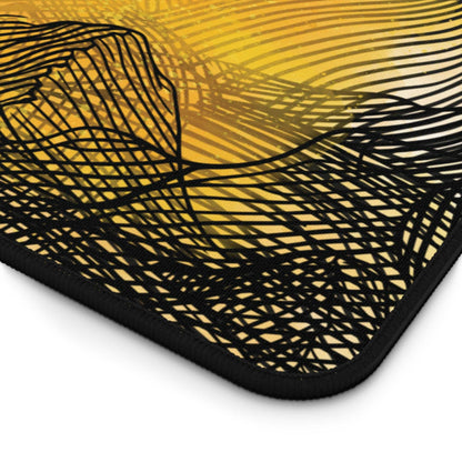 Mark 9: 21-25 - 'I Believe, Help my Unbelief' Christian Desk Mat Front Close up of printing quality