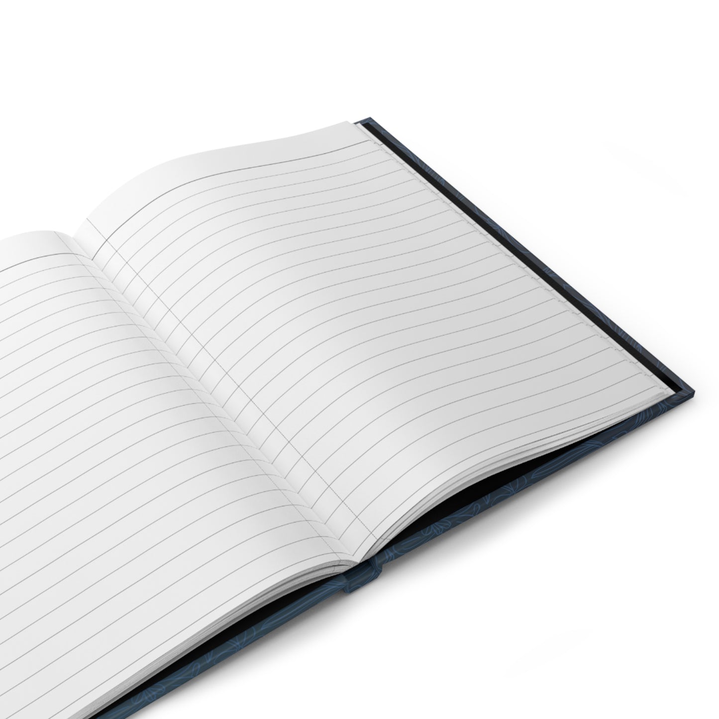I am Beautiful... Hardcover Biblical Affirmations Journal Open, lined pages example