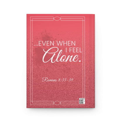 I am Loved... Hardcover Biblical Affirmations Journal Back cover, no background