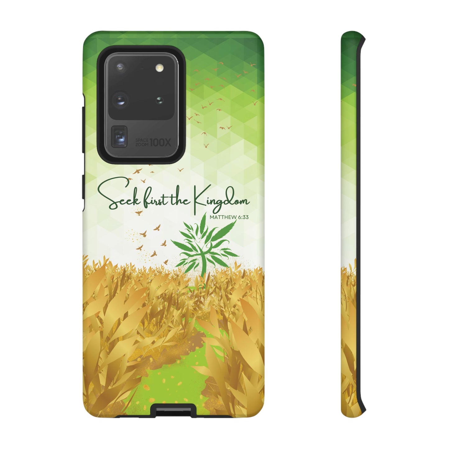 Matt 6 'Seek first the Kingdom' Samsung Galaxy S20 Ultra Cases_ Matte