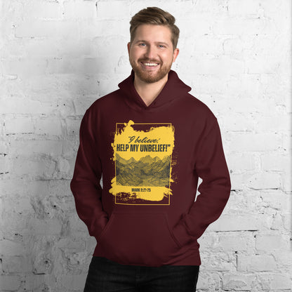 "I Believe, Help my Unbelief!" Mark 9:21-25 Heavy Blend Hoodie